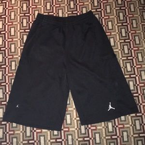 Boys’ Nike Jordan Black Shorts Size X-Large